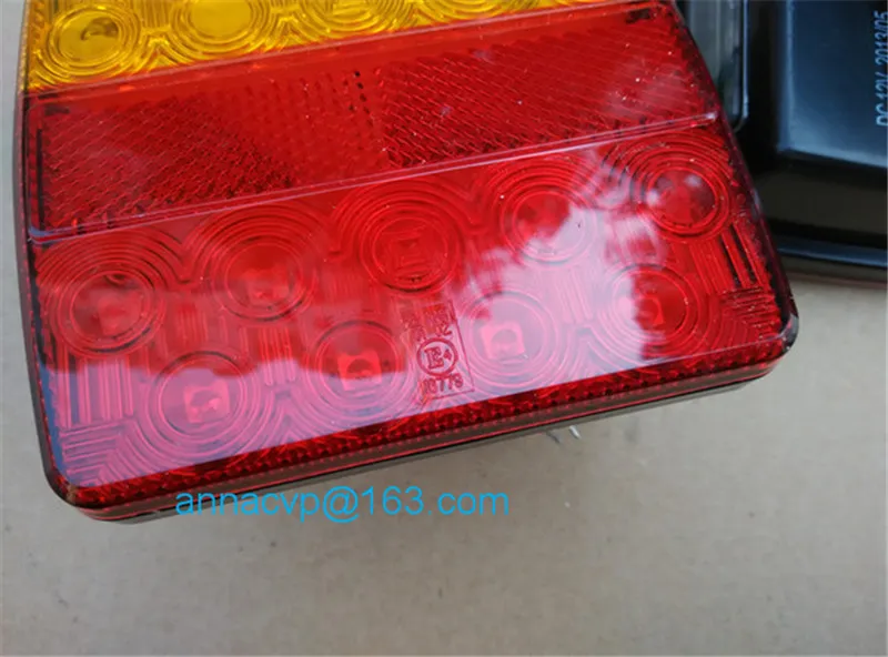 100 PAIR Tail LED Lights Lamp Pair Boat Trailer Waterproof Submersible 12V Trailer Parts