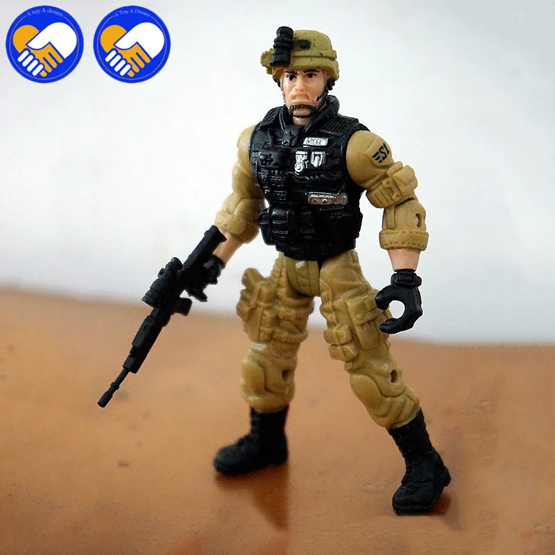 

Lanard Elite Force 1:18 Military Tunnel stalker SWAT 1:18 Scale Action Figure Doll Statue 3.75 Inch Best Collection Toys