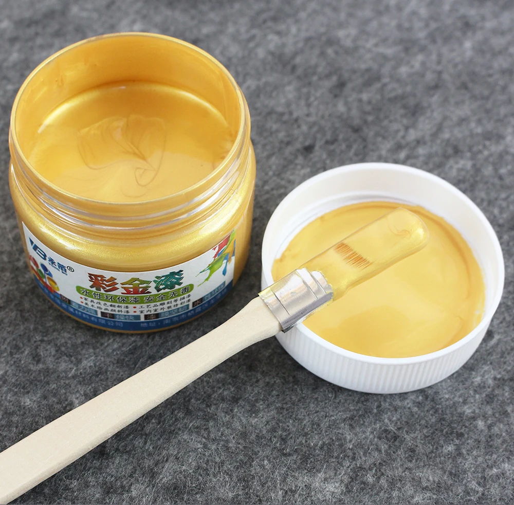 Gold Paint Metal Wood Paint Water Based Paint On Any Surface