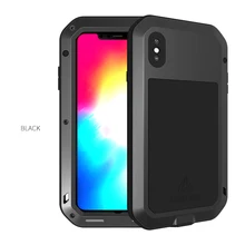 Чехол Love Mei для iPhone 6 6S 7 8 плюс металлическая крышка Броня противоударный CaseAluminum Водонепроницаемый крышка для iPhone Xs Макс 5 5S se