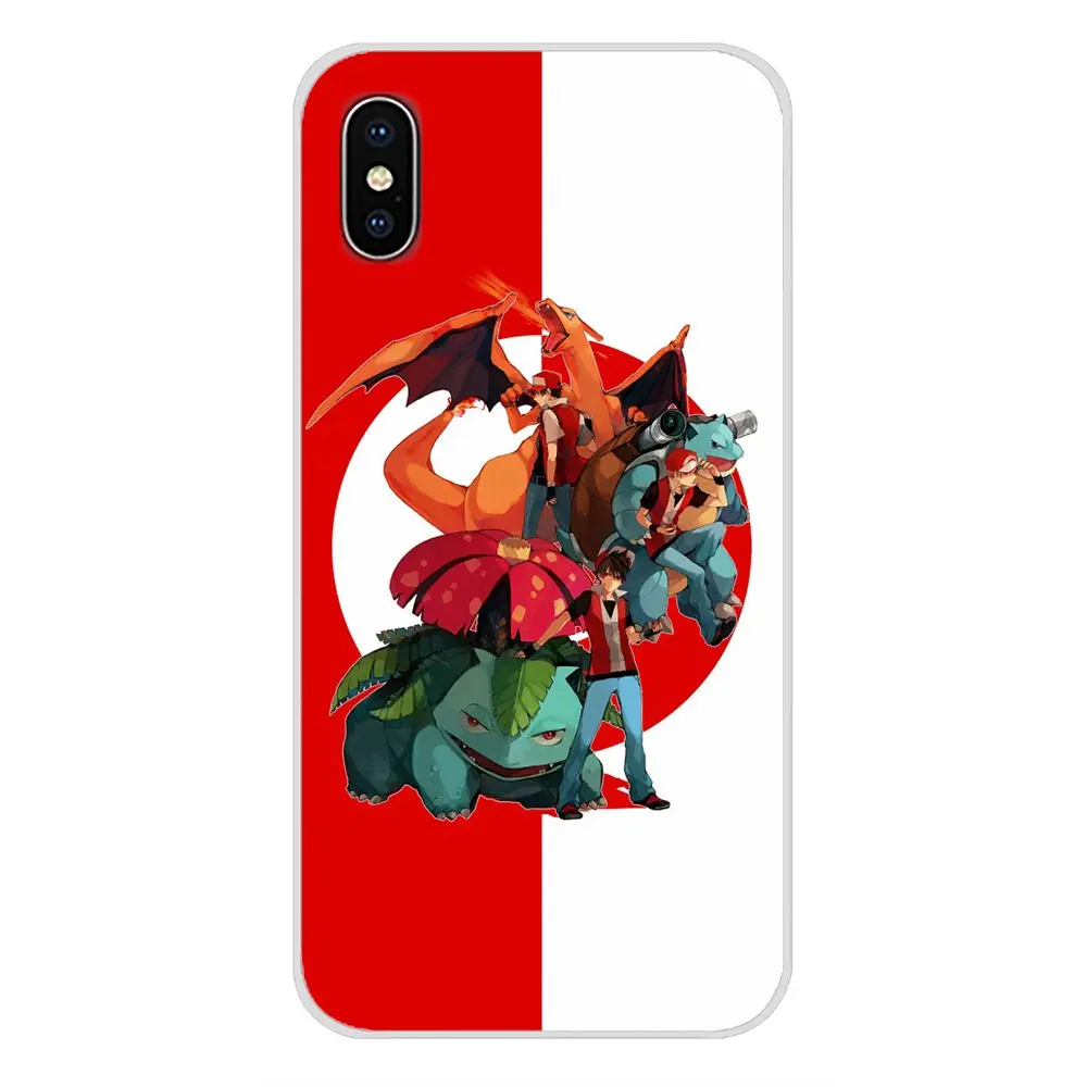 Мягкие чехлы из ТПУ Pokemons Pika Go PokeBall Animal для Huawei G7 G8 P7 P8 P9 P10 P20 P30 Lite Mini Pro P Smart Plus 2017 2018