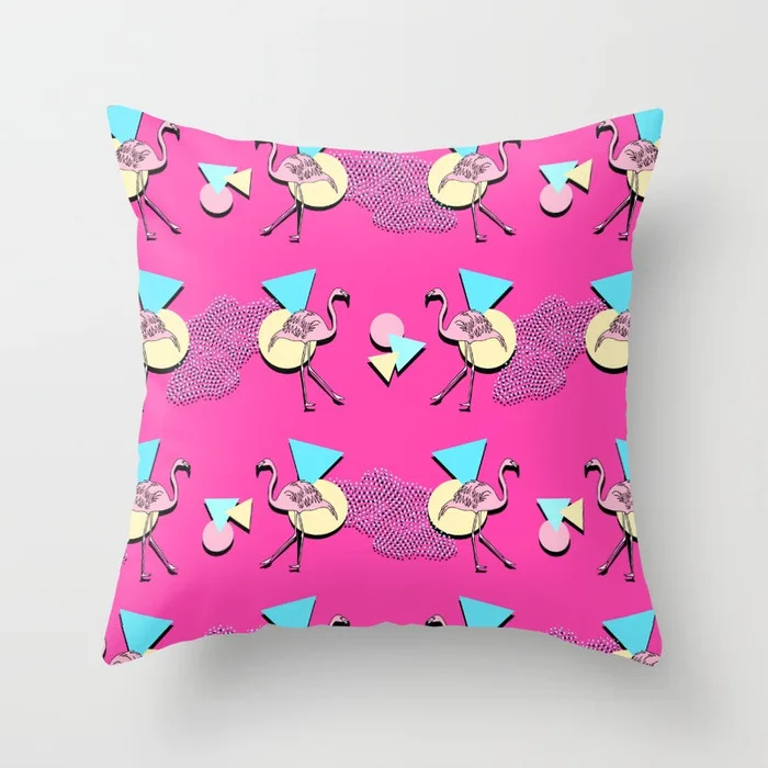 80s-flamingos-pillows