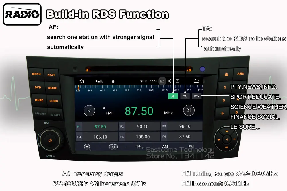 Clearance Octa Core 8 Core Android 6.0 Car DVD Player For Mercedes Benz E-Class W211 2002-2009 E200 E220 E240 E270 E280 With Radio GPS 14 Clearance Octa Core 8 Core Android 6.0 Car DVD Player For Mercedes Benz E-Class W211 2002-2009 E200 E220 E240 E270 E280 With Radio GPS 14