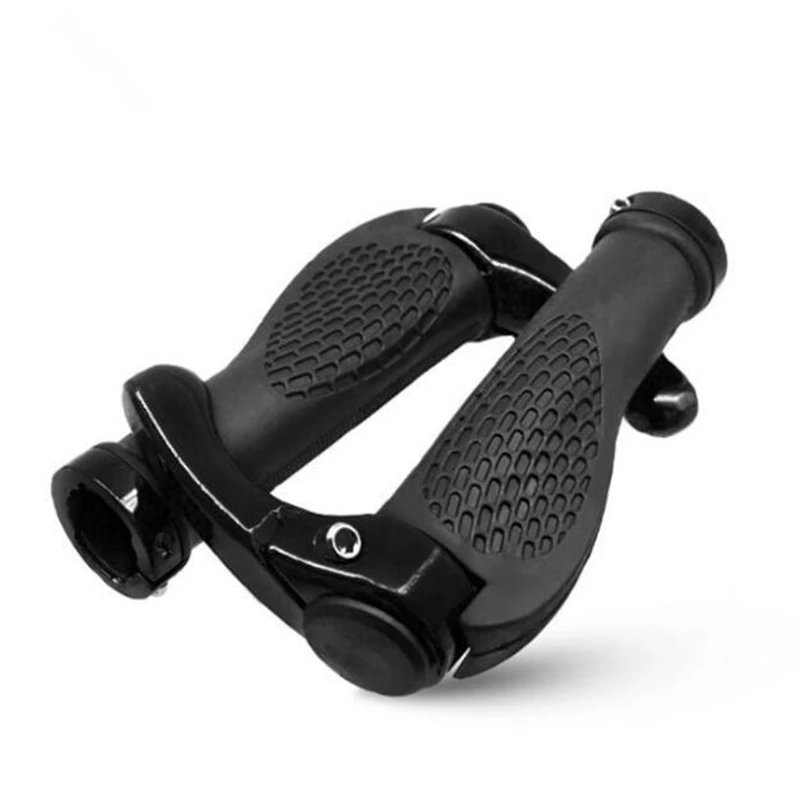 2020 Cycling Lockable Handle Grip For Bicycle MTB Road Bike Handlebar Bicycle Grip Bike Aluminum Alloy + Rubber 5 Colors