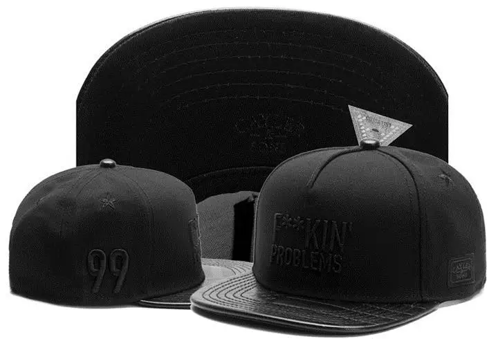 Cayler &amp Sons F**KIN FUCKIN problems black letter star Snapback hats men's designer baseball caps BREAK BREAD pray Last Supper |
