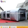 Free Delivery 9X4X3M Inflatable Spray Paint Booth for Sale Mobile Workshop Painting Cabin High Quality Dust Proof Room Toy Tent 3