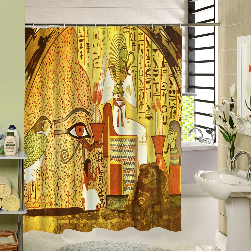 CHARMHOME Shower Curtain Bathroom Shower Curtain Tarpaulin Accessories