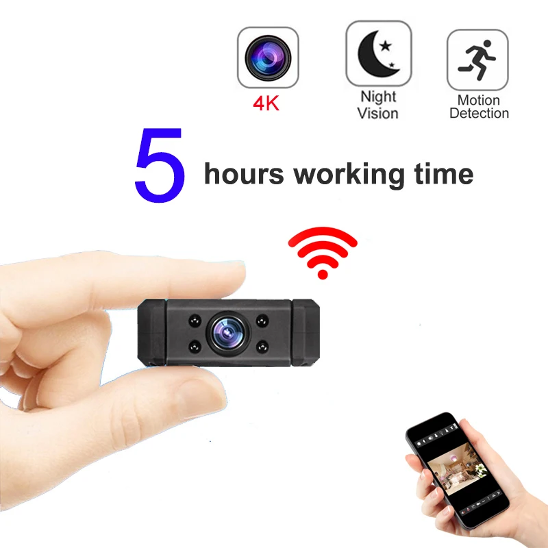 

Invisible Night Version Wifi IP Mini Camera Wireless 1080P for Video Recording Support Remote Control Portable Recorder pk sq13