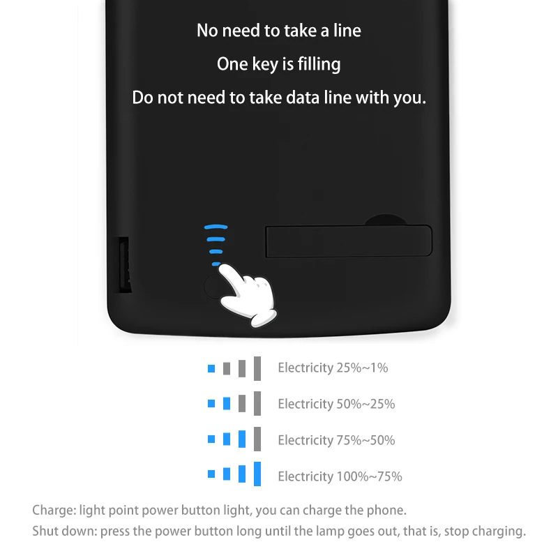 6500 mAh перезаряжаемый блок питания аккумулятор чехол для samsung Galaxy Note 8 зарядное устройство чехол для samsung Note 8 чехол для телефона