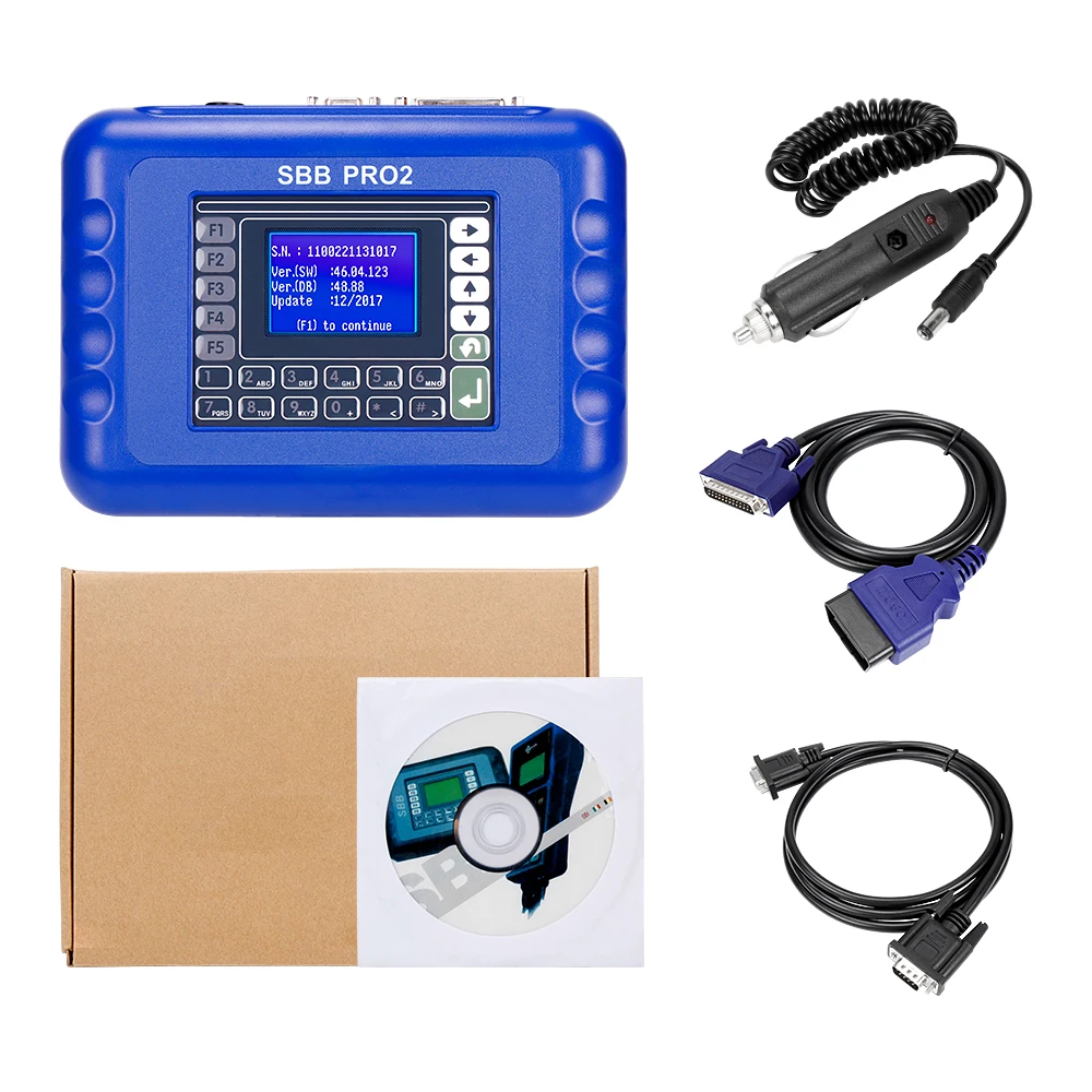 Программатор ключей OBD2 V48.88 v48.99 SBB Pro2 поддержка автомобилей для замены V46.02 v33.02 sbb