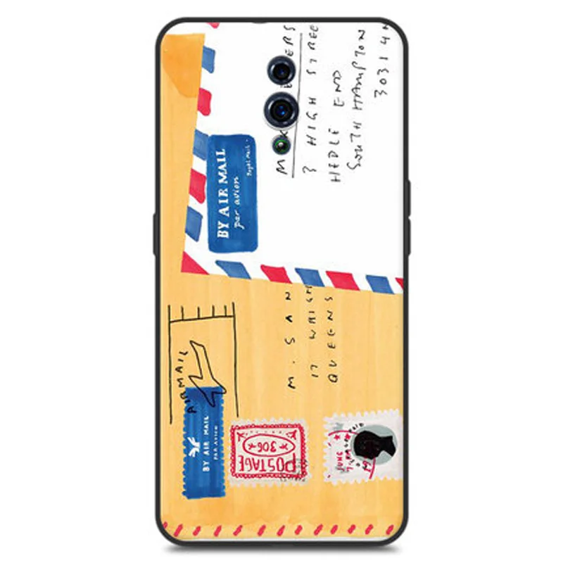 Чехол для OPPO Reno PBEM00, силиконовый чехол для телефона OPPO Reno PBEM00, Мягкий защитный чехол из ТПУ