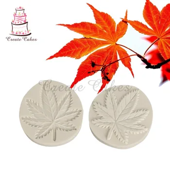

Maple leaf Mold for Peony Flower Decoration Stainess Steel Cutter Set Wedding Fondant Cake Sugarcraft Tool Bakeware