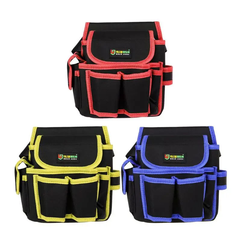 

Multi-Pockets Waist Tool Bag Utility Kit Pouch Electricians Belt Bags Organizer 600D Water Proof Cloth Holder