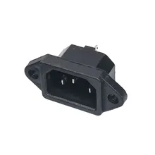 

20pcs 50pcs AC 3Pin Male Socket 250V 10A Power Socket Connectors Copper Feet Charging Plug