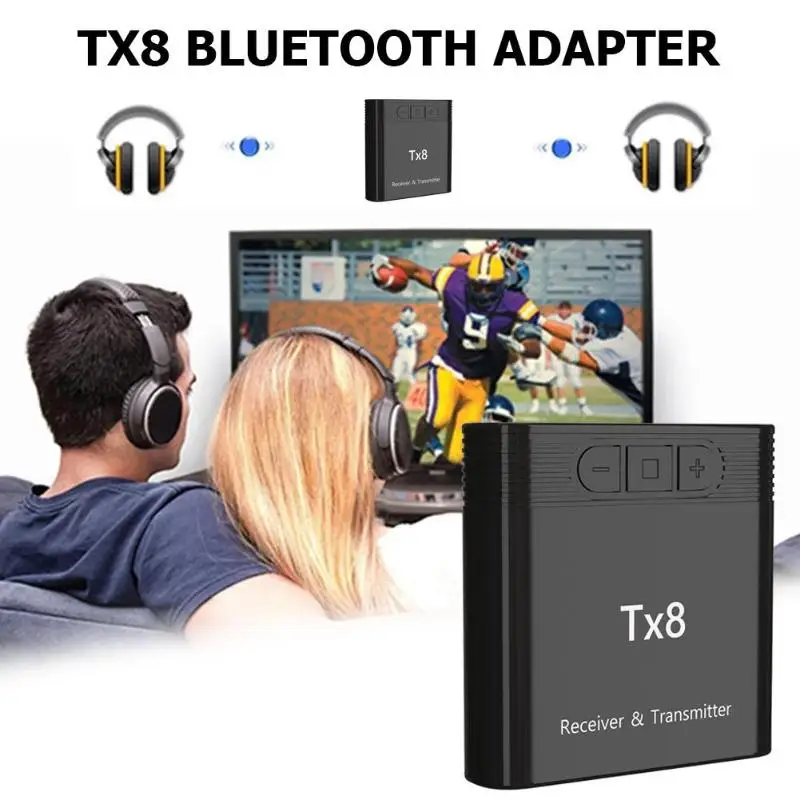 Bluetooth передатчик приемник аудио музыка беспроводной адаптер для ТВ ПК Наушники V4.1 отличная Беспроводная производительность