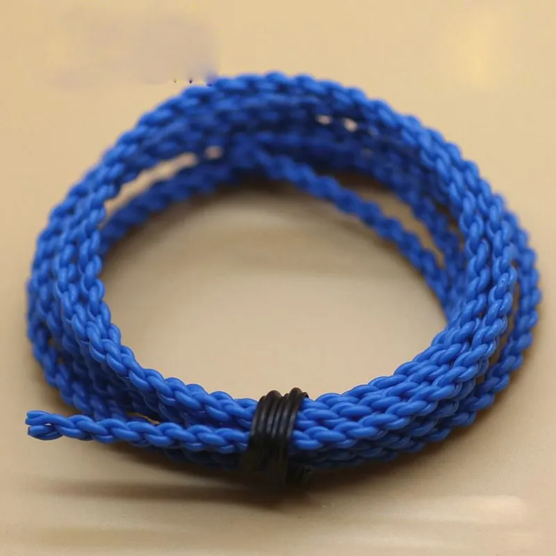 2 pcs 4 Core Wire Headphone Cable Audio Core Ocean Crystal DIY Iron Unit UE silver wire for earphone accessories