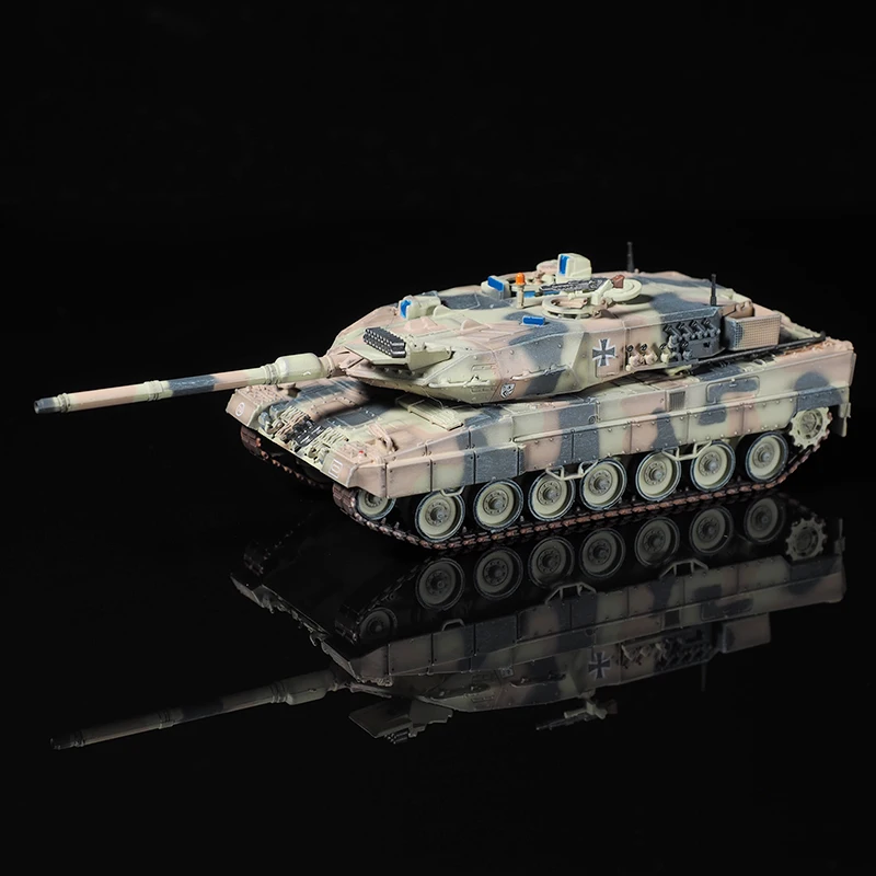 1/72 немецкий Леопард 2A6 танк без команды пустынный камуфляж законченная модель от Panzerkampf
