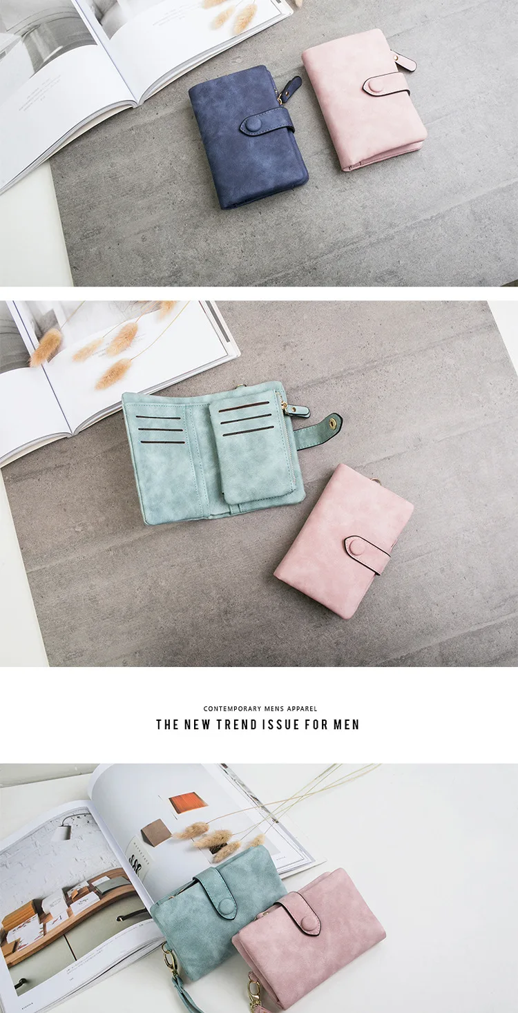 wallet female leather genuine