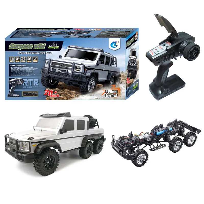 HG P601 1/10 2 4G 6WD Rc автомобиль Рок Гусеничный RTR 20 км/ч Металлическое шасси