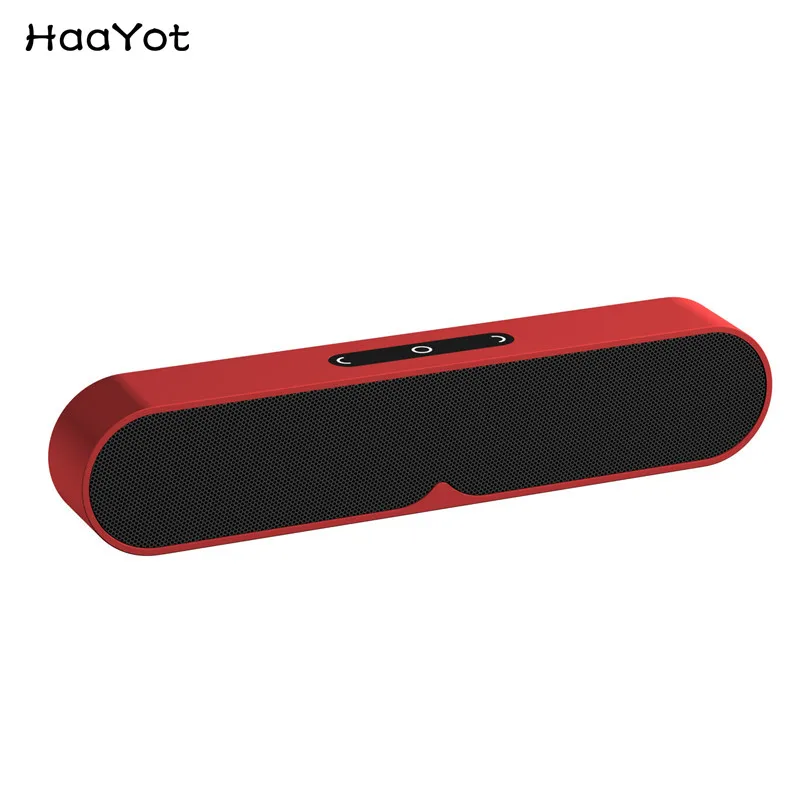 Haayot Портативный Bluetooth Динамик стерео Беспроводной звук Системы 10 Вт 3D музыка