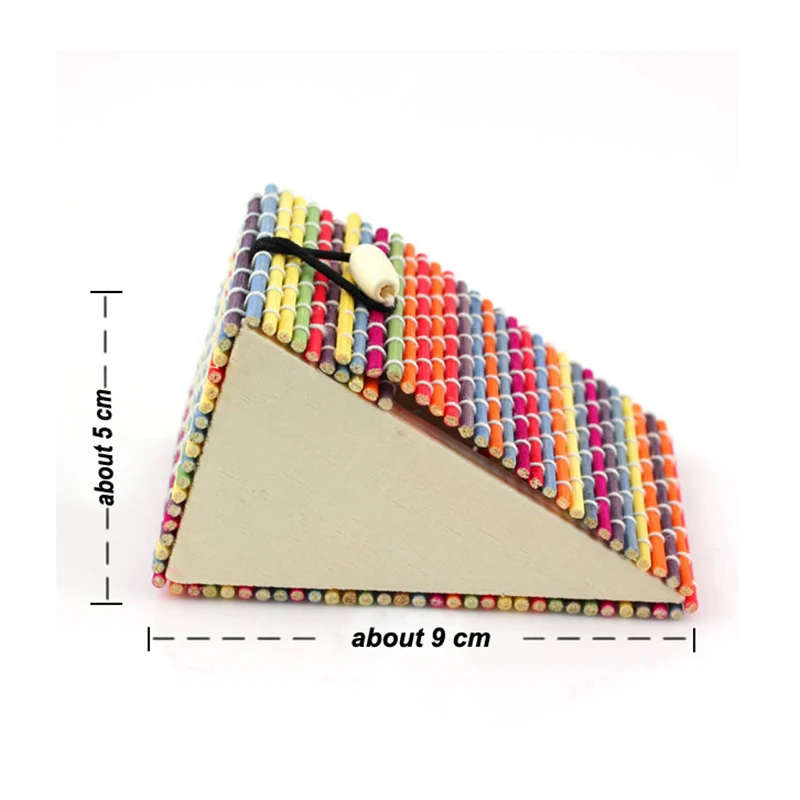 2014 New Design Multicolor rainbow Bamboo gift box jewelry Case vintage High Quality Display Women Boxes Wholesale free shipping Jewelry Packaging