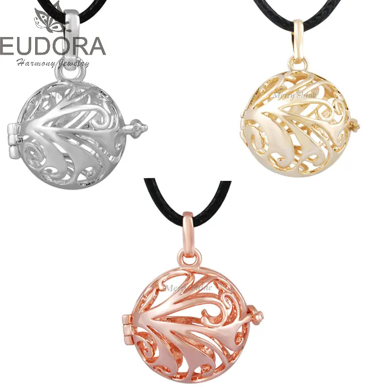 5pcs/Lot Eudora Harmony Ball Angel Caller Locket Cage for Chime Bola Fashion Pendant Necklace