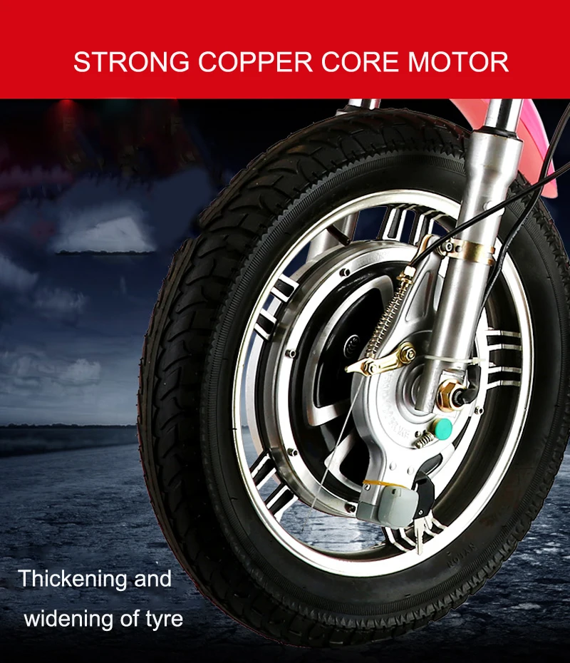 Sale Electric Scooter Citycoco Lithium Battery Car LED Simple Children Seats 3 Round Wheel Motorcycle For Elderly Disabled Scooter 9