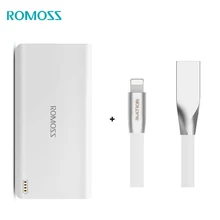 ROMOSS Sense6 20000mAh Power Bank Portable Li-polymer Power Bank External Battery For iphoneX Samsung Xiaomi Huawei Meizu iosx