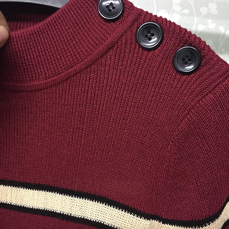 Uomo Solido Maglioni Maglia Casual Autunno Caldo Addensare Maglioni Manica Lunga Collo Alto Maglieria Femminile Homme Maglioni
