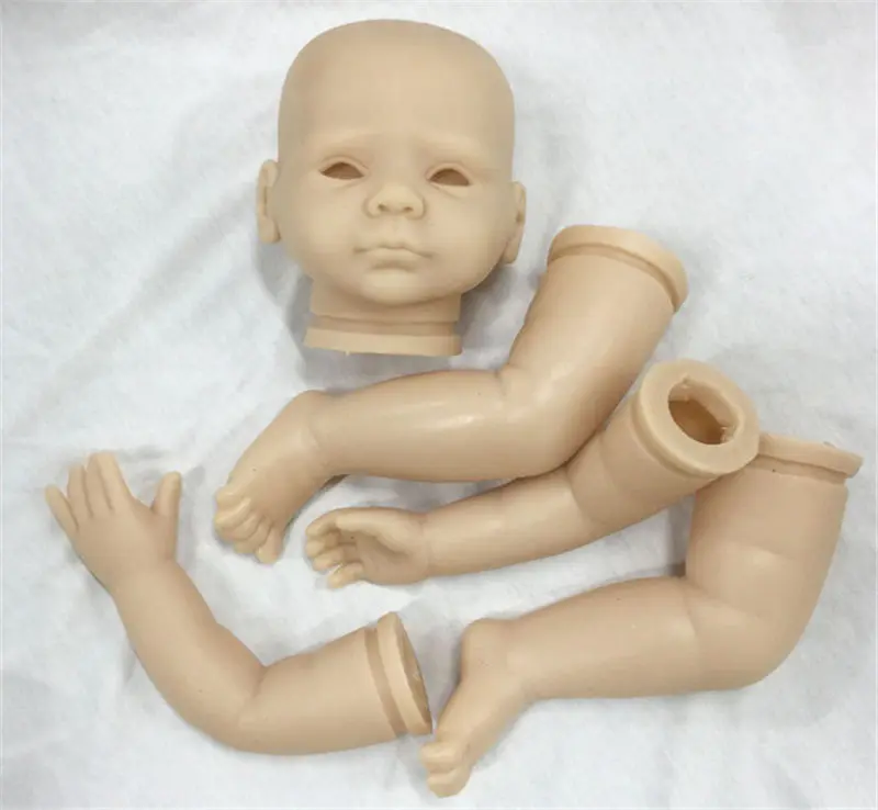 New 20inch Reborn Baby Doll Kits With EU Standards Quality silicone