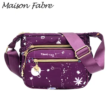 

Maison Fabre Bag women Nylon crossbody bag strap print small handbags 2019 Ladies zipper handbags Waterproof shoulder bag phone
