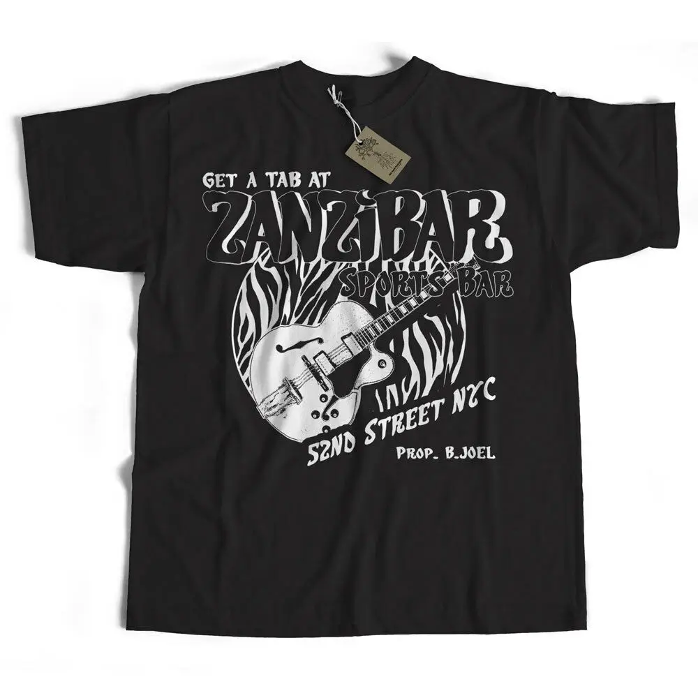 Вдохновленный Billy Joel t shirt-Zanzibar Club A Old Skool Hooligans Rock Tee 2019 модная футболка модный стиль