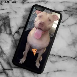 KETAOTAO пиццы PITBULL телефон чехлы для iPhone 4s 5C 5S 6 6S 7 8 Plus X для Samsung S3 4 5 6 7 8 Чехол Мягкий ТПУ Резиновая силиконовые