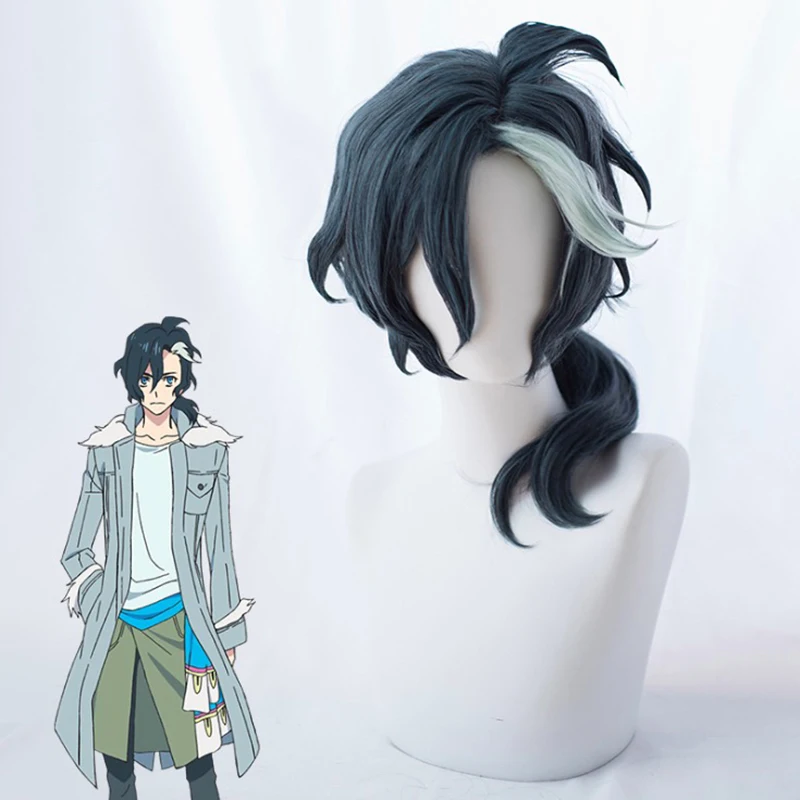 Парик для косплея аниме Sirius the Jaeger Yuliy термостойкий синтетический Хэллоуина