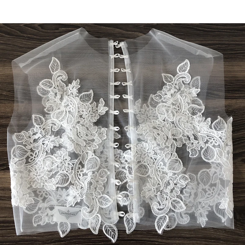 Silverstar Wedding Lace Bolero Women Sleeveless Tulle Jacket Wrap Blouse Shawl Accessories | Свадьбы и торжества