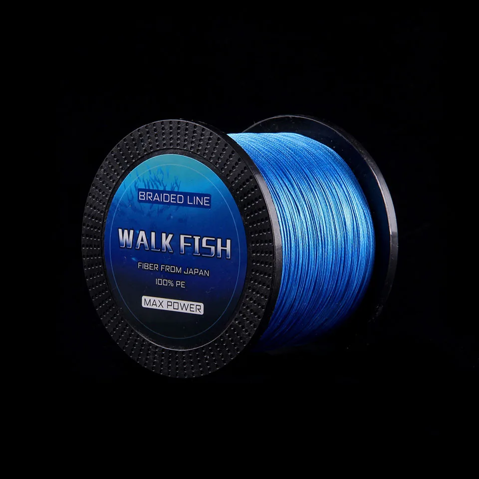 

WALK FISH 8 STRANDS PE Braided Fishing Line 1000M Super Strong Japan Multifilament Fishing Line 22LB-78LB