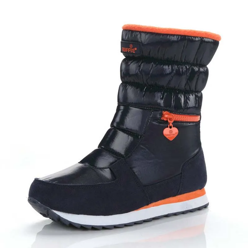 

Women's shoes boots high quality fashion Long Boots winter snow boots casual ladies cotton sneaker female plush boots size 35-41