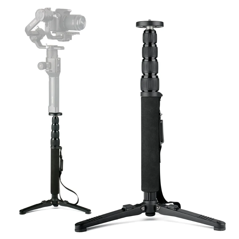 2m Extendable Rod Professional Monopod Stabilizer Tripod w Accessories