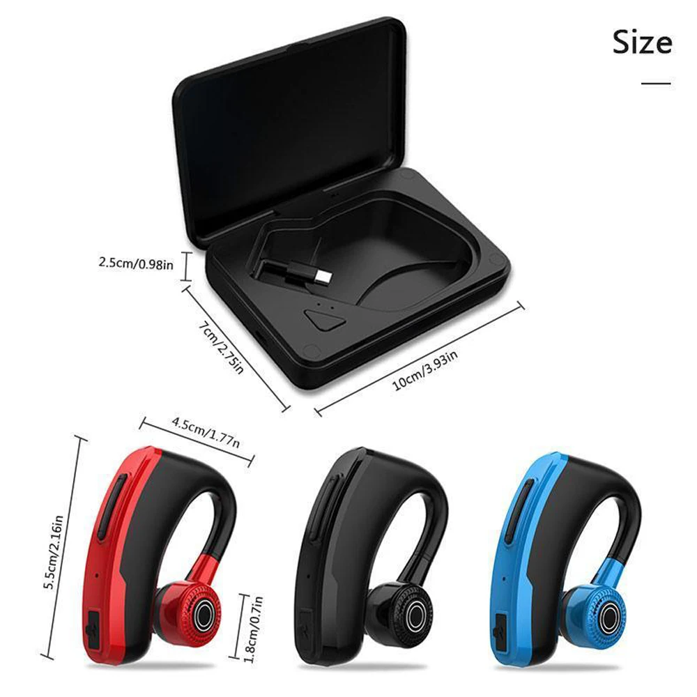 Fones de Ouvido sem Ruídos V10 v9 Headconjunto Intra-auricular com Bluetooth e Microfone Cancelamento de Ruídos Pelo Celular Iphone e Android - Image 5
