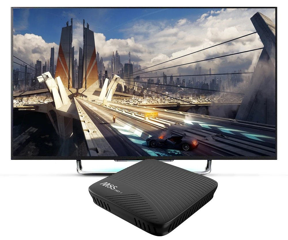 Голосовое управление Smart tv Box Android 7,1 Amlogic S912 Восьмиядерный 3 ГБ/16 ГБ 32 ГБ телеприставка двойной Wifi медиаплеер Mecool M8S PRO L