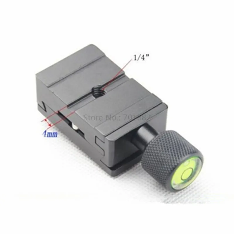 Алюминий 1/4 Quick Release Plate+ быстрого запуска Зажим адаптер для крепления DSLR Камера штатив-Трипод шаровая Головка штатива-монопода K30