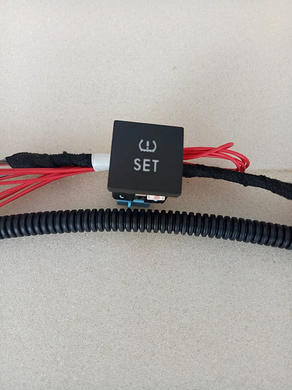 Измерение давления в шинах предупреждающий кнопочный переключатель + провод 56D 927