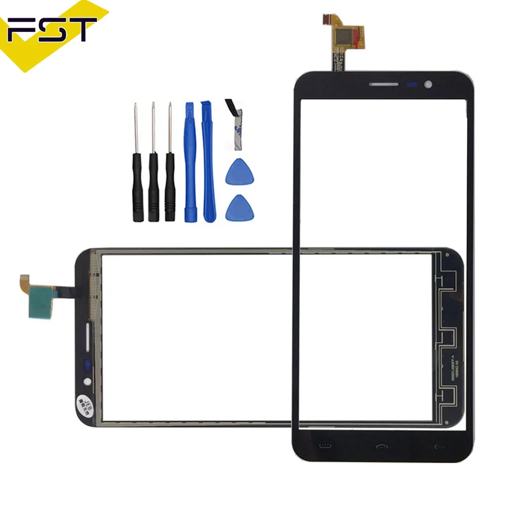 

Touch Panel Sensor Touch Screen Digitizer For HOMTOM S16 S 16 Touch Screen Digitizer Front Glass Panel Sensor Black color