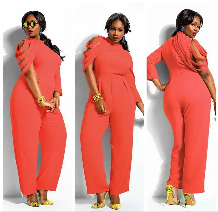 Plus Size Women Rompers Jumpsuit New 2016 Fashion Casual Irregular