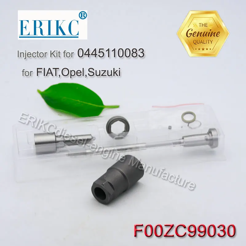 Набор инструментов ERIKC F00zc99030 (DLLA150P1224 + F00VC01038) для ремонта топливного инжектора F 00z