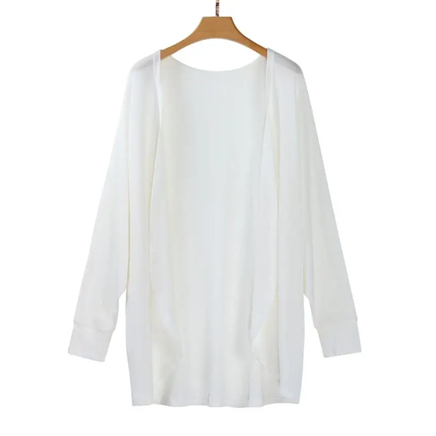 HAMBODER 2018 Womens Kintted Cardigan Sweater Asymmetric Hem Long Sleeve Coat Tops Casual Fashion Coats 18July4 Coats