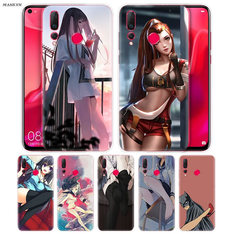 

Anime Thighs Pattern Case Coque for Huawei Honor 20 10 8S 8A 8C 8X Play 20i V20 Lite Pro Y9 Y7 Y6 Y5 2019 2018 Phone Shell Capa