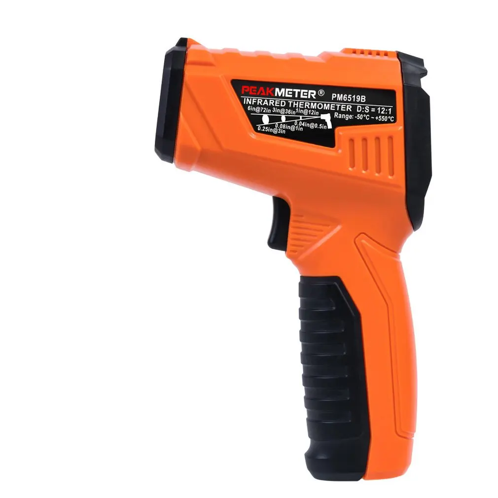 

Handheld High Precision Infrared Thermometer Electrical Professional Products Safty For Home Industorial Use PM6519B Drop Ship