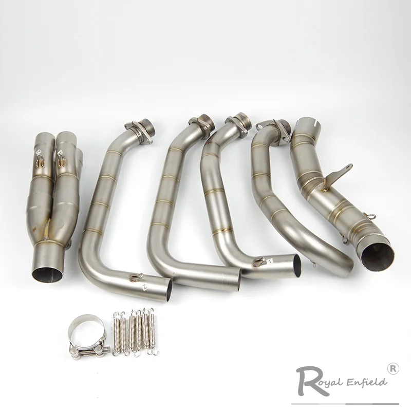 Односторонние выхлопные насадки Z1000 2010 2017 без шнурков средняя Передняя труба