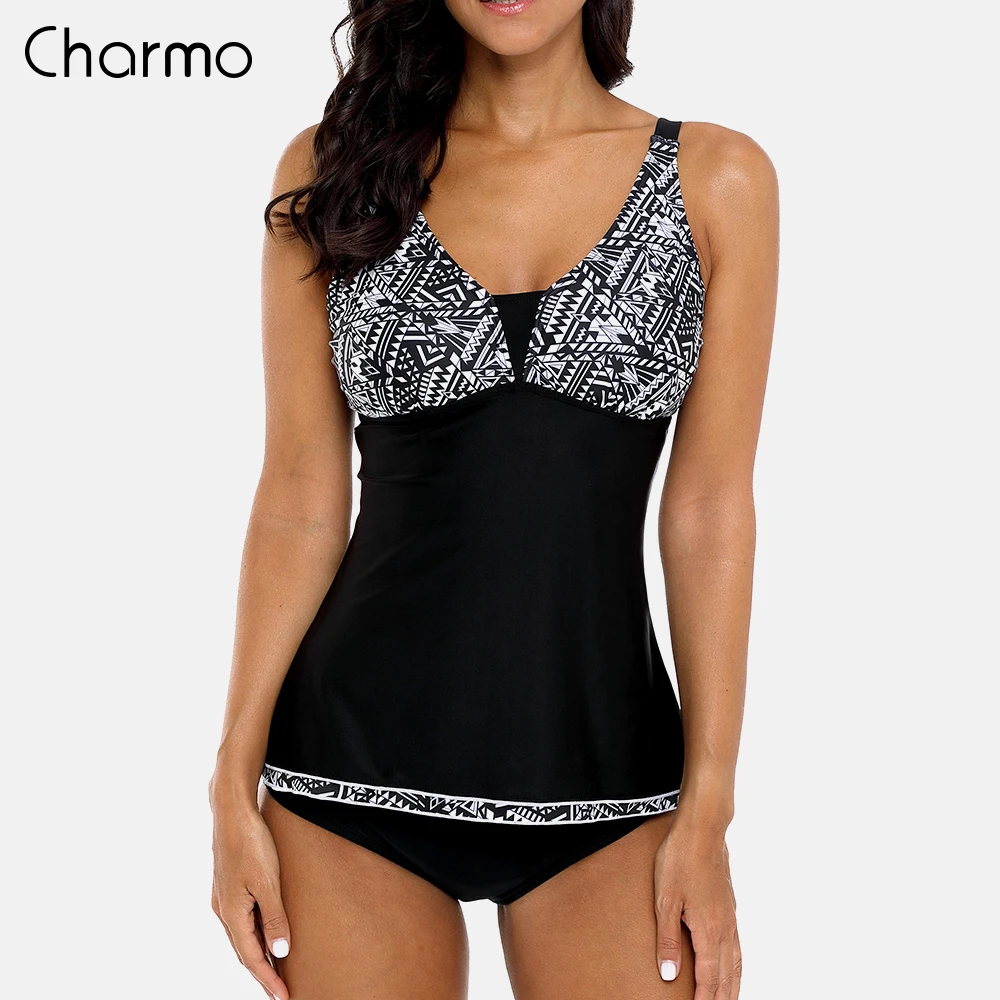 Женский раздельный купальник-бикини Charmo Размеры S/M/L/XL/XXL/XXXL | Спорт и развлечения